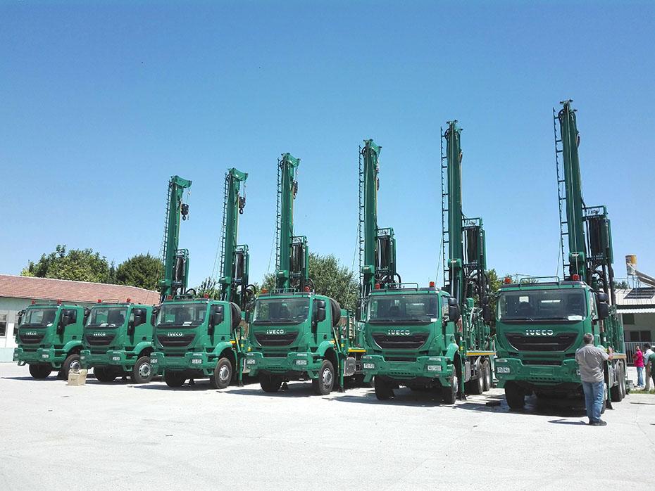 FRASTE Water Well Drilling Rigs gaining trust in Turkey ! FRASTE SpA since 1964.