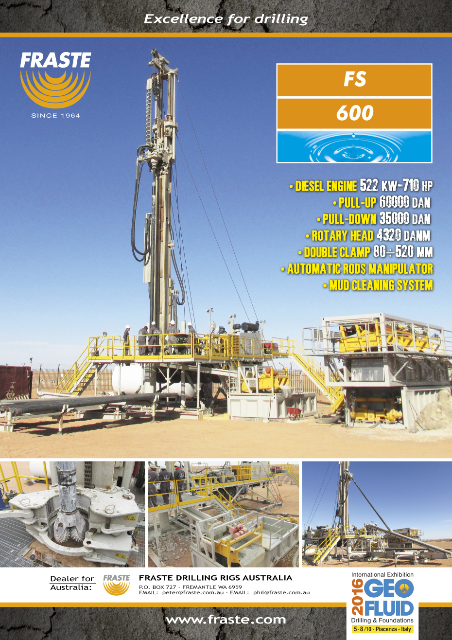 AUSTRALASIAN DRILLING Settembre 2016