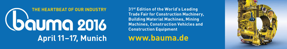 BAUMA 2016 - Stand nr. F7/N722/7 area esterna