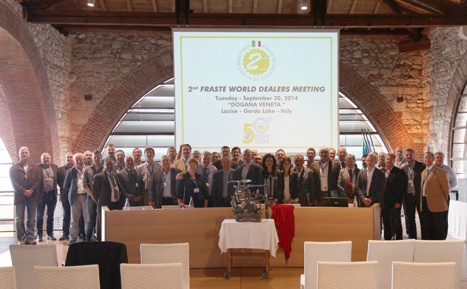 2nd Fraste world dealers meeting – 29 Sept. 2014
