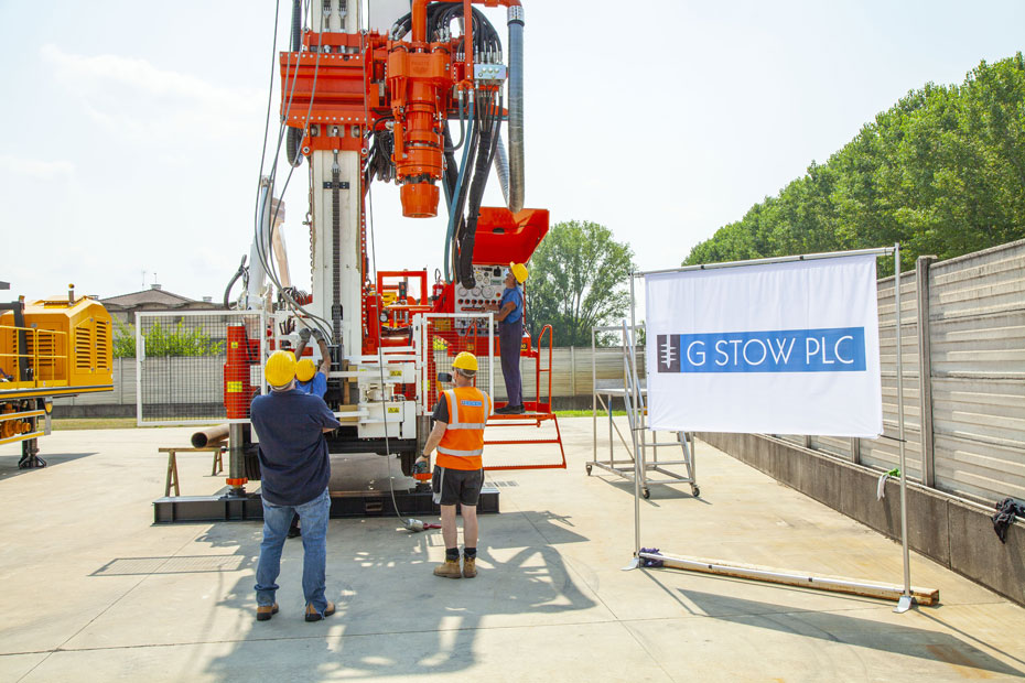 fraste fs500 drill rig stow