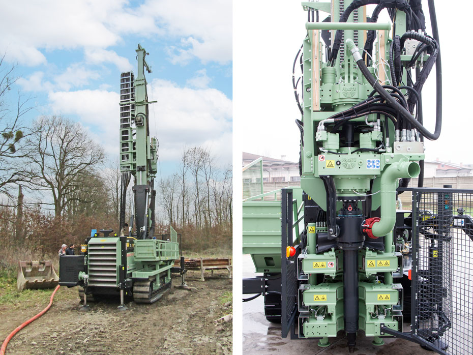 FRASTE MULTIDRILL XLDR170 geothermal drilling rig 9302 