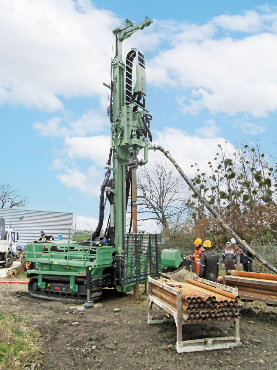 FRASTE MULTIDRILL XLDR170 geothermal drilling rig 930v 