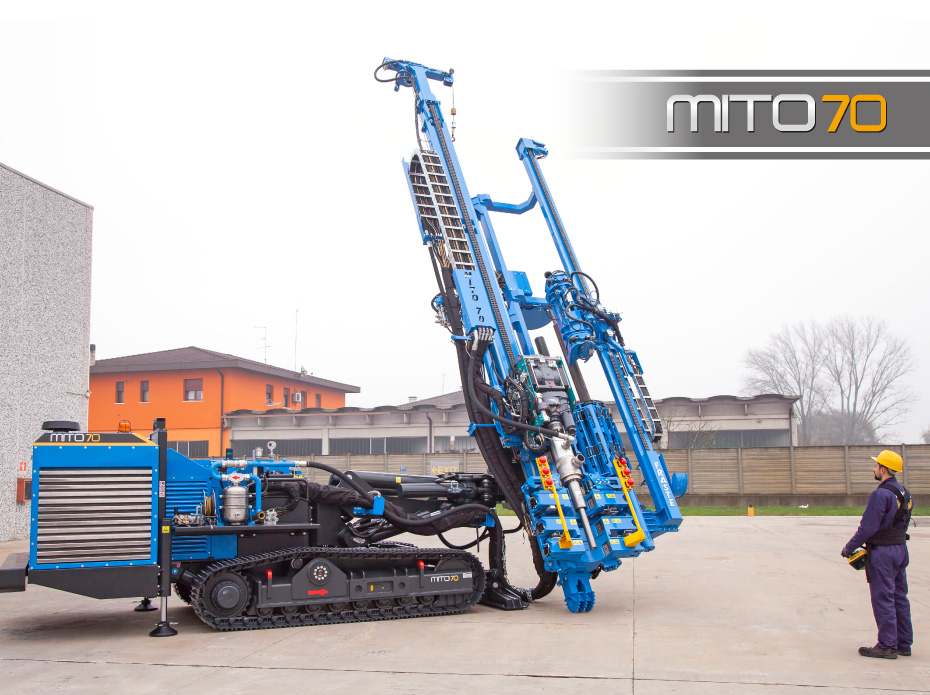 fraste MITO70 foundation drill rig preview