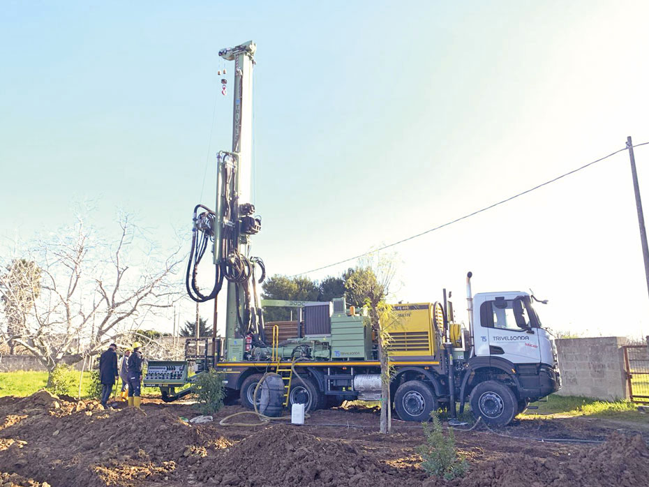 fraste fs400 water well drillig rig lavoro 930