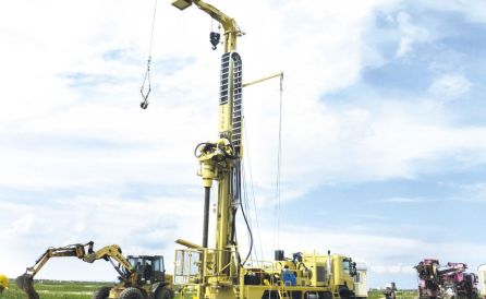 fraste fs250 drilling rig 1